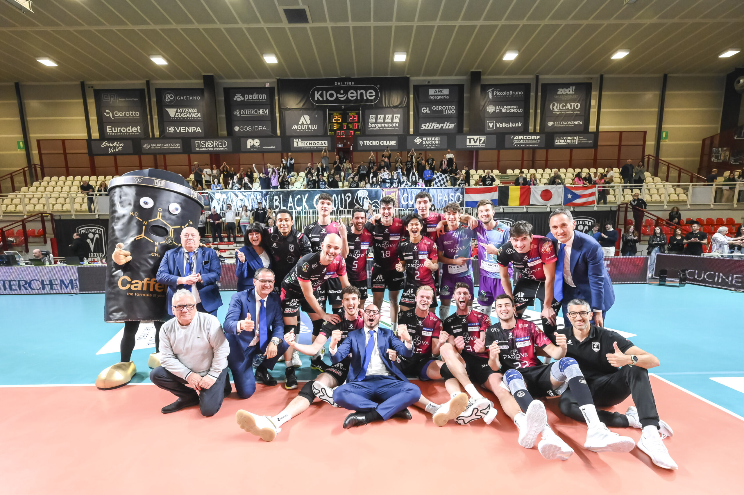 Pallavolo Padova-Lube Civitanova 3-0, che vittoria per i bianconeri